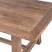 Wooden dining table with traditional style frame