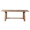 Wooden dining table with traditional style frame