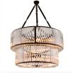 Infinity Chandelier - Gunmetal -Double