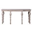 A sophisticated console table with a traditional appeal and classic silhouette 