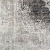 Vintage grey woven rug