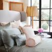 Luxury sage green silk pillowcase
