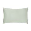 Luxury sage green silk pillowcase