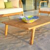 Natural Teak Wooden Coffee Table