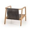 A luxury outdoor armchair from Skyline Design with a stylish Scandinavian appeal 