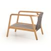 A luxury outdoor armchair from Skyline Design with a stylish Scandinavian appeal 