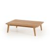 Natural Teak Wooden Coffee Table