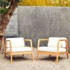 A luxury outdoor armchair from Skyline Design with a stylish Scandinavian appeal 