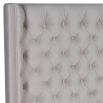 Stunning classic design velvet bed with deep button details