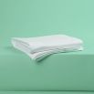 Luxury classic hotel 300tc white flat sheet