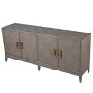 Pascal 4-Door Sideboard - Brown