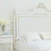 Silk ivory square cushion