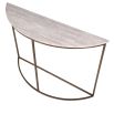 Elodie Travertine Console