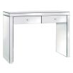 Mirrored glass console/dressing table