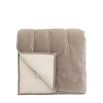 Allure Velvet Bedspread - Neutral
