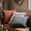 Textured Boucle Cushion - Rust