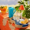 Ripple Rechargeable Table Lamp - Orange