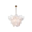Adagio Pendant Lamp - Antique Brass/White
