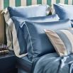Summerhill Blue Silk Fitted Sheet