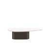 Marble top organic coffee table