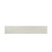 Whitewood console table with two pedestal design