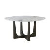 Repose Dining Table Marble Top - Round