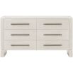 Luna 6-drawer Dresser - Light