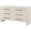 Luna 6-drawer Dresser - Light