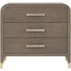 Judith Leiber 3-drawer Bedside Table - Dark