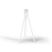 Table tripod for lampshade in white