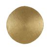 Gold round rug with Jute composition