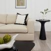 A stylish modular sofa from the Handmade in London collection with a luxury bespoke upholstery