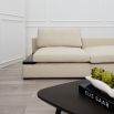 A stylish modular sofa from the Handmade in London collection with a luxury bespoke upholstery