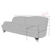 Tiger Lilly 3 Seater
