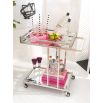 Beverly Hills Drinks Trolley - Silver