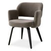 Park Dining Chair - Brown Mohair