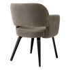 Park Dining Chair - Brown Mohair