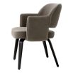 Park Dining Chair - Brown Mohair