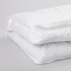 Luxury, white super soft 2 tier mattress top with duck feather and down