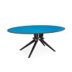 Trocadero Dining Table - Turquoise