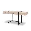 Almati Dressing Table - Mink/Matte Black