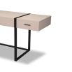 Almati Dressing Table - Mink/Matte Black