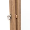 French-style wooden dressing table mirror