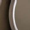 Full length mirror with a wavy edge detailing