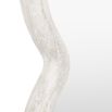 Wall mirror with a wavy edge detailing