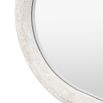 Wall mirror with a wavy edge detailing