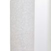 White ricestone rectangular mirror with brass inlays