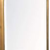 Vintage style gold mirror in a classic capsule shape