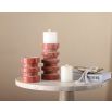 Crimson Rise Large Candle Holder – Red