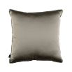 Luxurious marble effect patterned square silk cushion